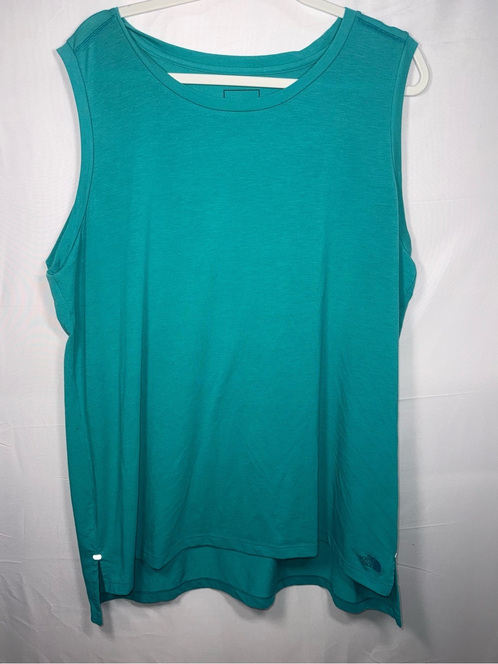The North Face Women’s Logo Sleeveless Tank Top - Teal Size XXL